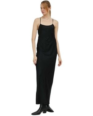 Birgitte Herskind Kleedjes ,Zwart ,Sleeveless Maxi Dress