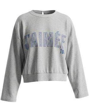 Aimée the Label Elan Sweater - Grijs