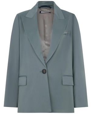 Peserico Blazers - Blue