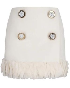 Blumarine Short Skirts - White