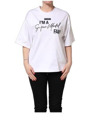 Dolce & Gabbana T-Shirts - White