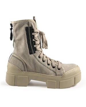 Vic Matié Lace-Up Boots - Marrone