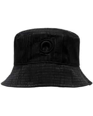 Marine Serre Hats - Black