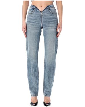 Alexander Wang Loose-Fit Jeans - Azul
