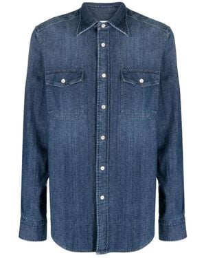 Boglioli Denim Shirts - Blue