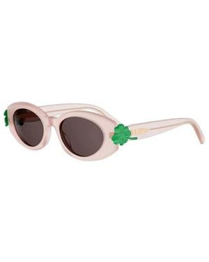 Dior Clover B1I Oval Sonnenbrille - Pink