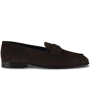 Prada Suède Loafers - Zwart