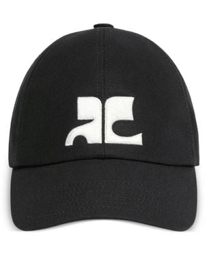 Courreges Accessoires ,Zwart ,Caps