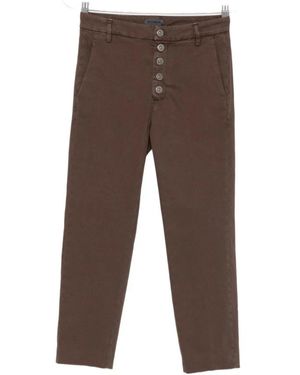 Dondup Slim-Fit Trousers - Marrone
