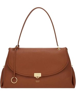 Ferragamo Shoulder Bags - Brown