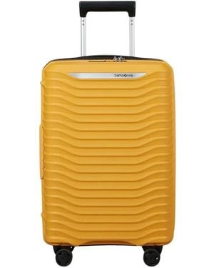Samsonite Upscape 55 Cm Slim - Geel