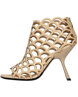 Sergio Rossi High Heel Sandals - Natural