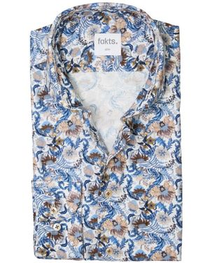 fakts Casual Shirts - Blu