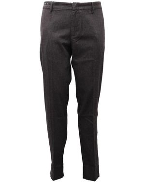 Armani Slim-Fit Trousers - Black