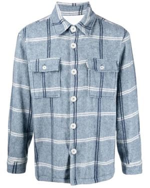 FAMILY FIRST Casual Shirts - Blue