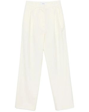 Lardini Wide Trousers - Blanco