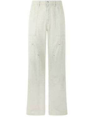 Moschino Wide Trousers - White
