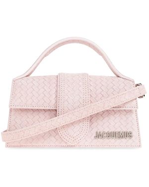 Jacquemus Tassen ,Roze ,Katoen Le Bambino Handbag