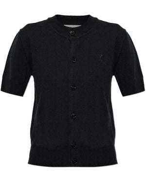 Ami Paris Cardigans - Negro