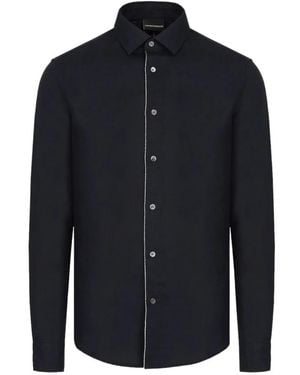 Emporio Armani Casual Shirts - Blu