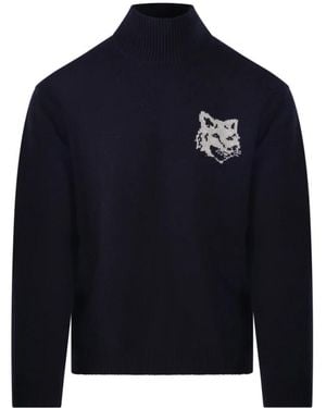 Maison Kitsuné Turtlenecks - Azul
