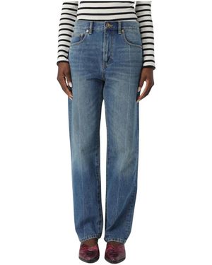 Tory Burch Straight Jeans - Blue