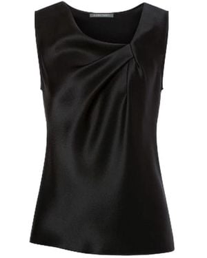 Alberta Ferretti Sleeveless Tops - Black
