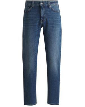 BOSS Straight Jeans - Blauw