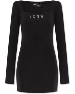DSquared² Short Dresses - Black