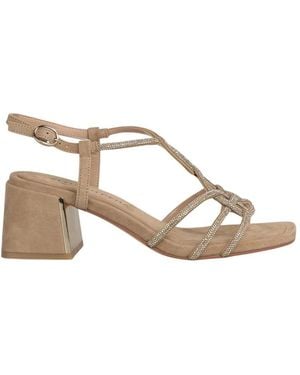 Alma En Pena. High Heel Sandals - Metallic