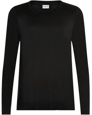 iN FRONT Long Sleeve Tops - Nero