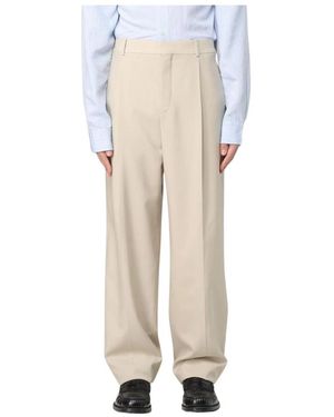 Saint Laurent Suit Trousers - Neutro