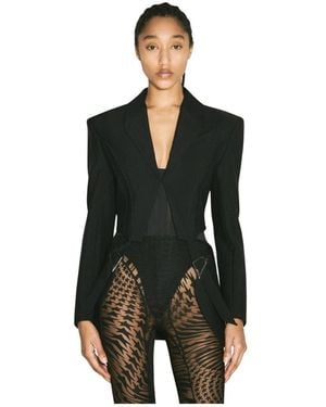 Mugler Blazers - Black