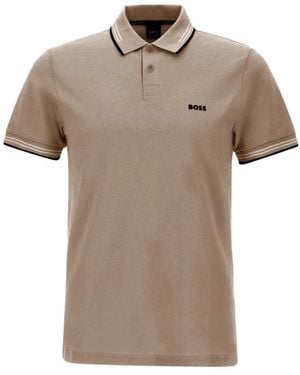 HUGO Polo Shirts - Natural