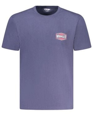 Wrangler T-Shirts - Blauw