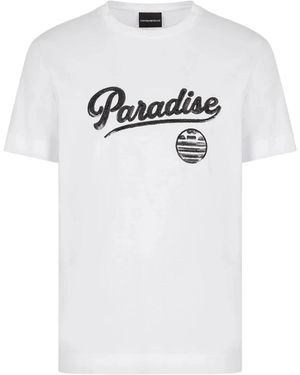 Emporio Armani Tops ,Wit ,T-Shirts