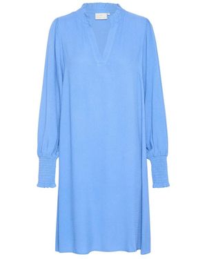 Kaffe Short Dresses - Blu
