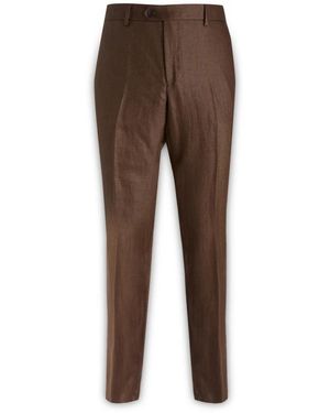 Brian Dales Suit Trousers - Brown