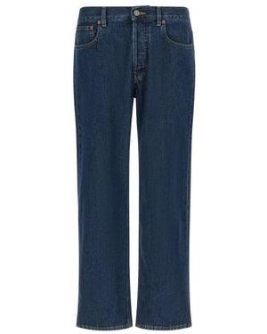 Valentino Garavani Straight Fit Jeans - Blue