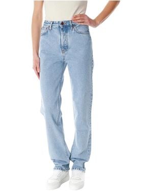 Nudie Jeans Straight Fit Jeans - Blue