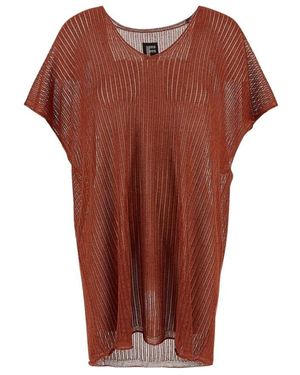 Fisico Short Dresses - Marron