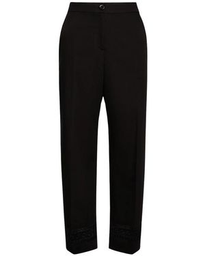 Elena Miro Cropped Pants - Black