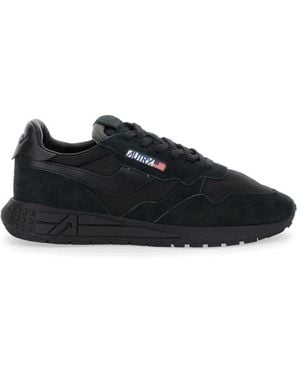 Autry Schwarze Sneakers Reelwind