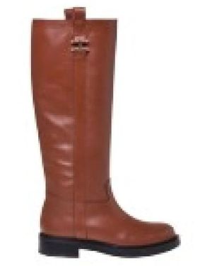 Pollini High Boots - Marrone
