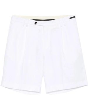 Michael Coal Casual Shorts - Bianco