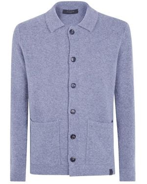 Zanone Cardigans - Azul