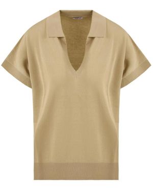 Aspesi V-Neck Knitwear - Natural