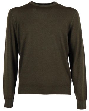 FILIPPO DE LAURENTIIS Round-Neck Knitwear - Green