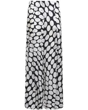 Dries Van Noten Wide Trousers - Multicolour