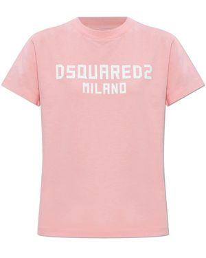 DSquared² Tops ,Roze ,T-Shirts